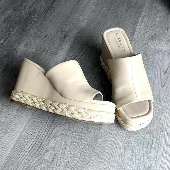 ALTAR’D STATE CREAM HEELS SIZE 8 - Picture 1 of 10